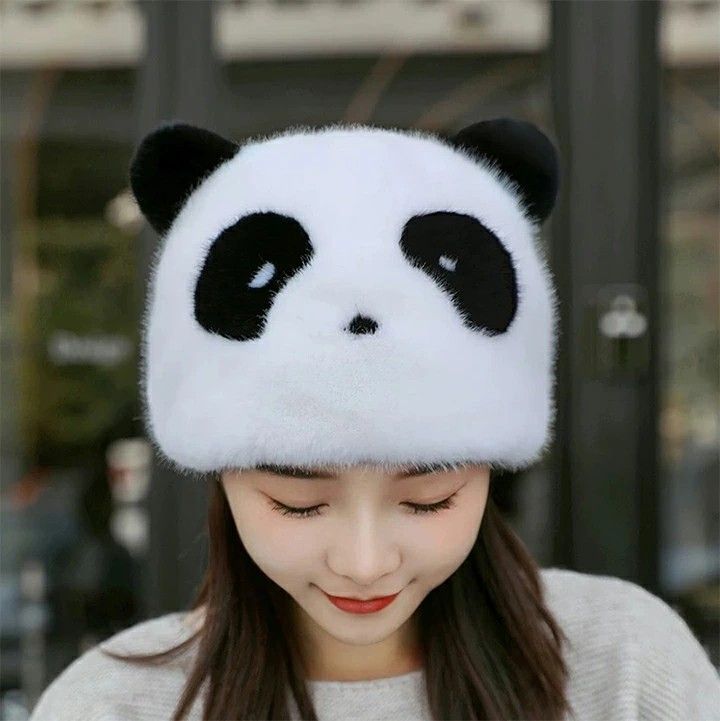 1B29パンダ帽子 レディースメンズ 帽子 かぶりパンダ帽子 可愛い