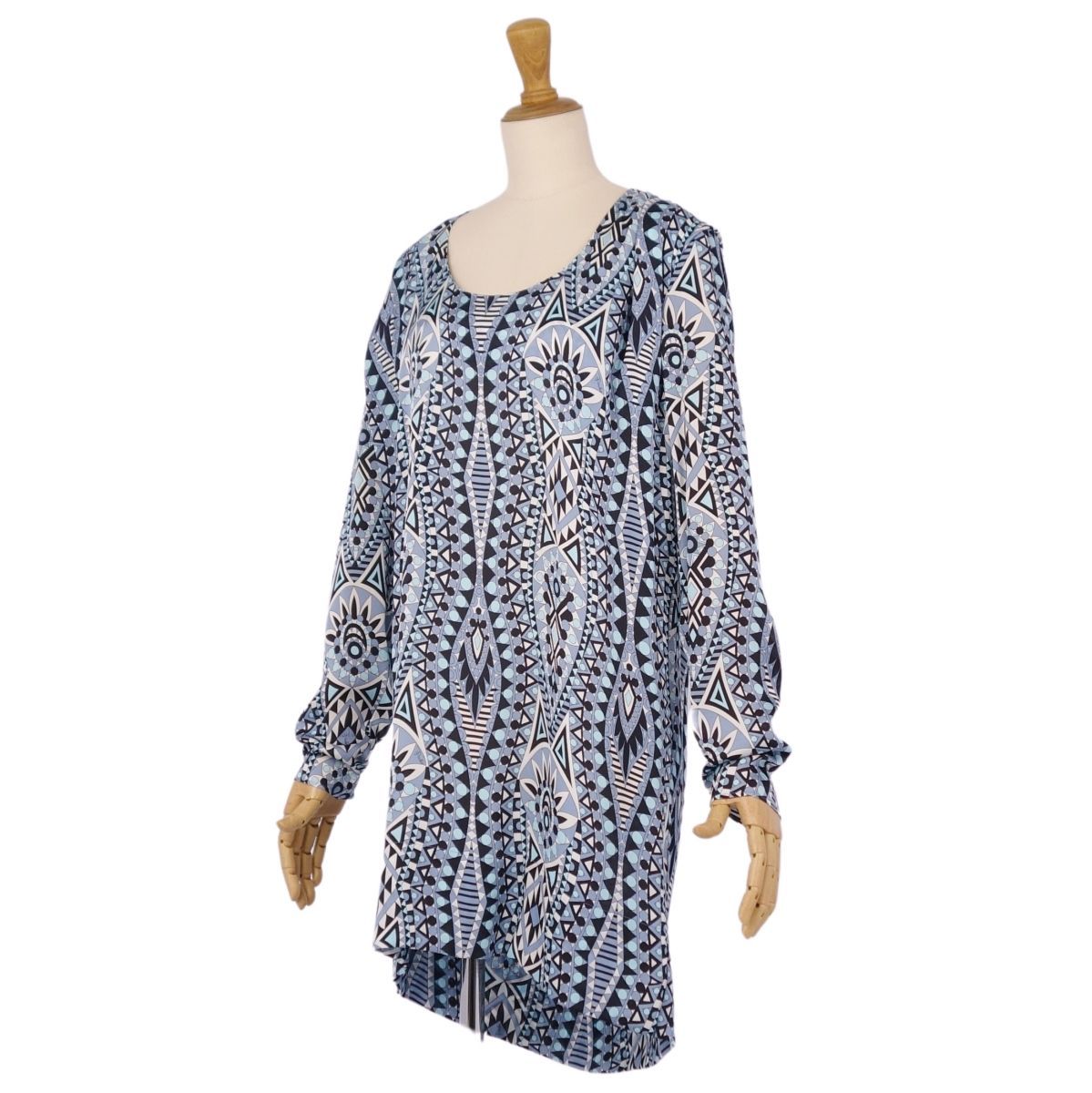 極美品 エミリオプッチ EMILIO PUCCI ワンピース ロングスリーブ 総