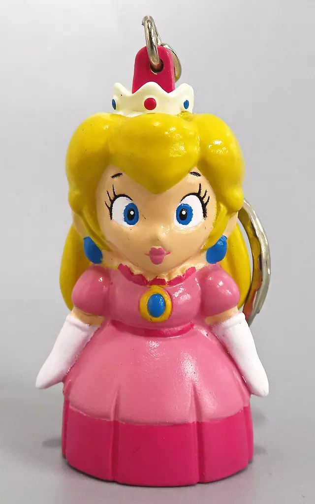 当時物／激レア タグ付き スーパーマリオ RPG ソフトキーホルダー ピーチ 当時物／激レア タグ付き スーパーマリオ RPG ソフトキーホルダー