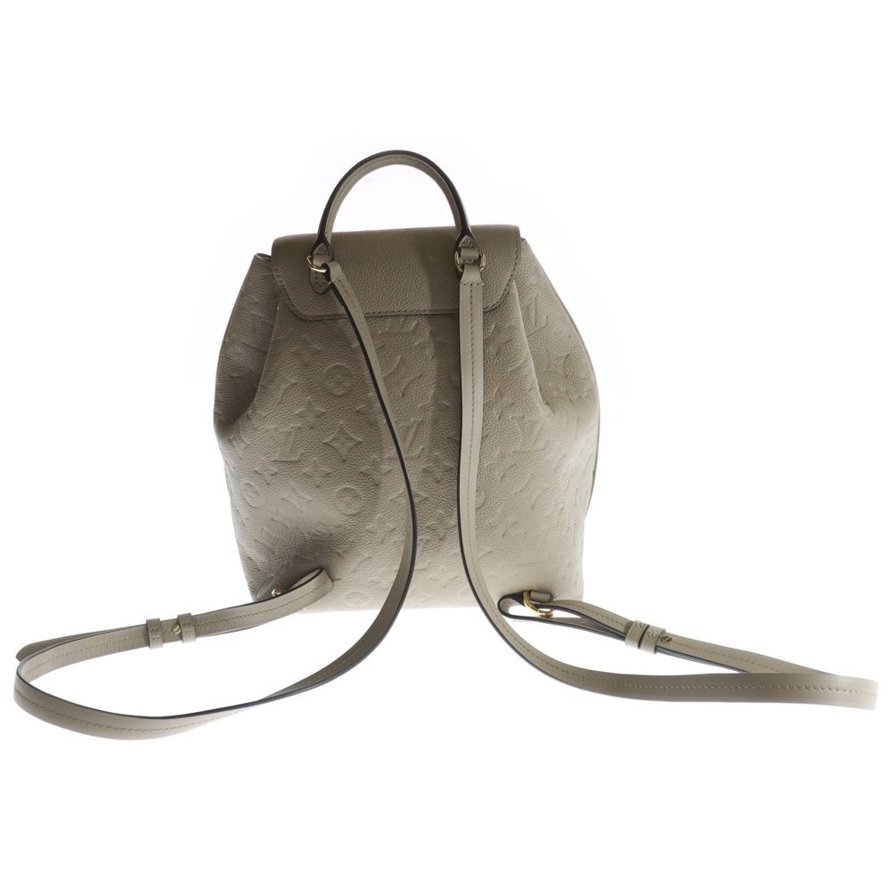 ルイヴィトン モノグラム アンプラント モンスリ ベージュ系 レザー リュック LOUIS VUITTON ルイヴィトン モンスリPM M45410 リュック バック