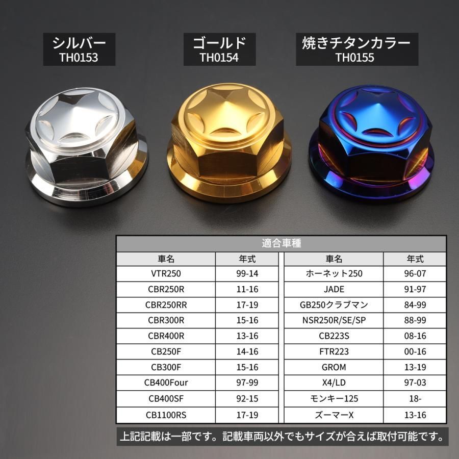 チタンボルト M8×22mm P=1.25 ブレーキディスク ローター ボルト