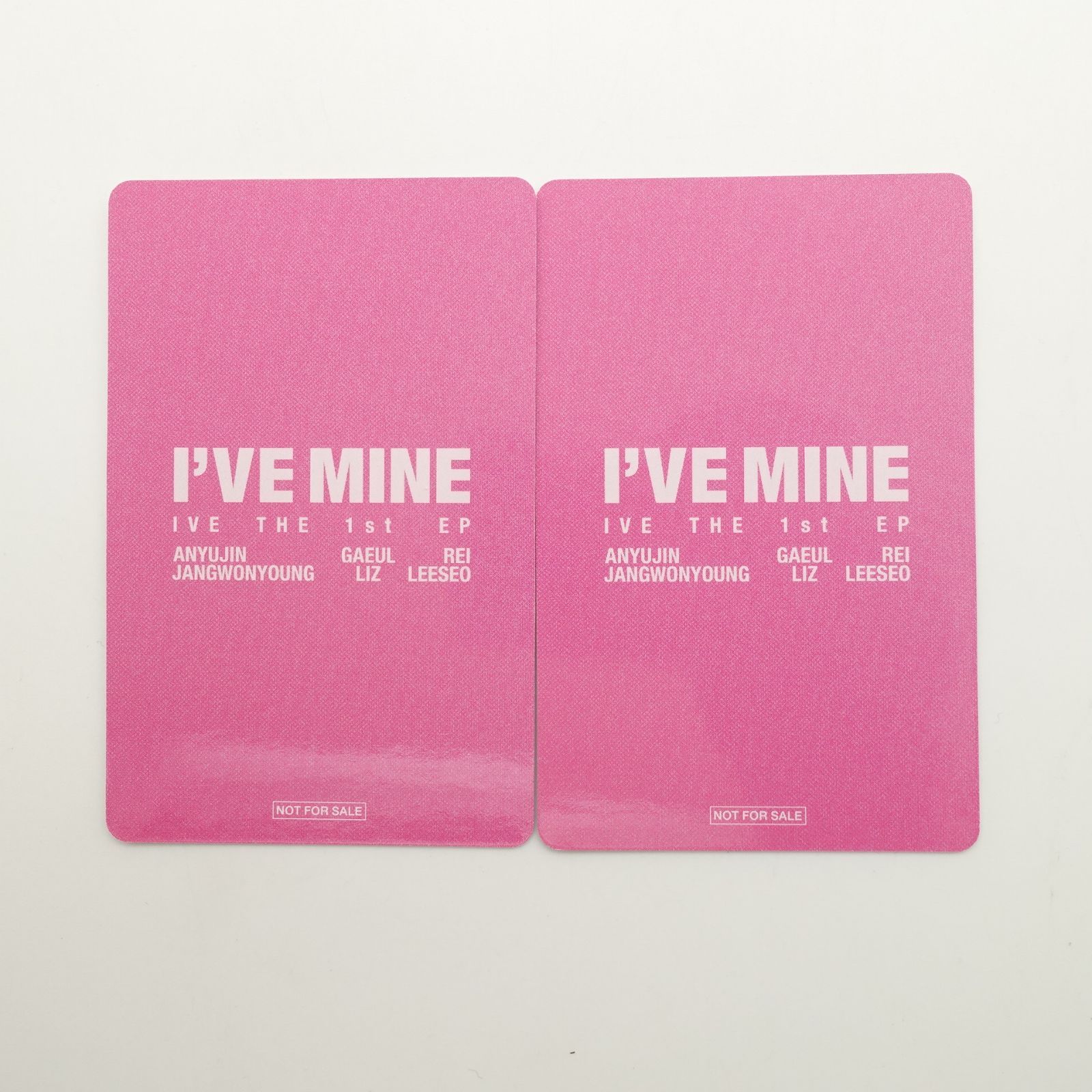 IVE ユジン I'VE MINE 福岡 会場限定 マリンメッセ 1/31 2/1 トレカ