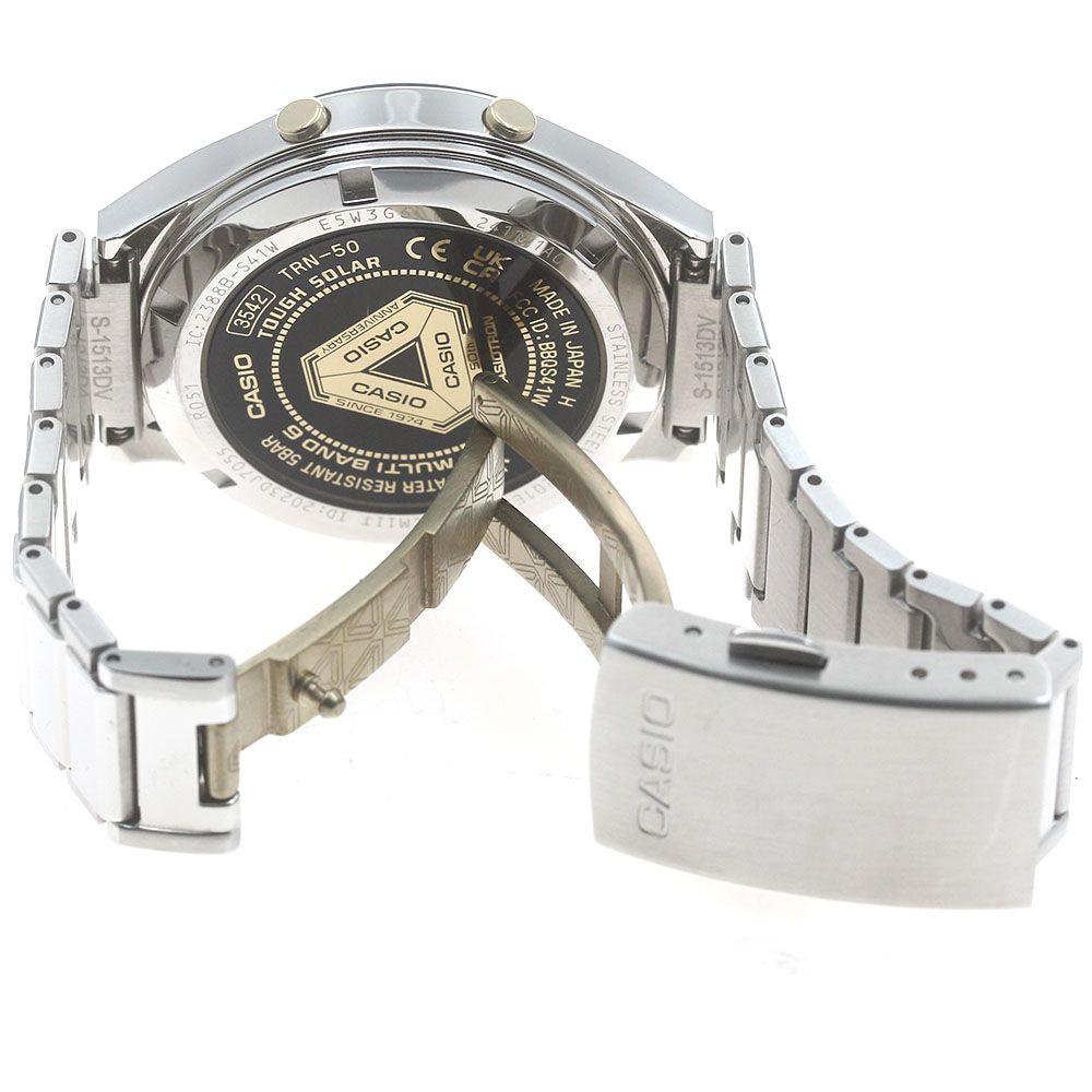 カシオ CASIO TRN-50SS-2AJR カシオトロン Bluetooth搭載 50周年記念  