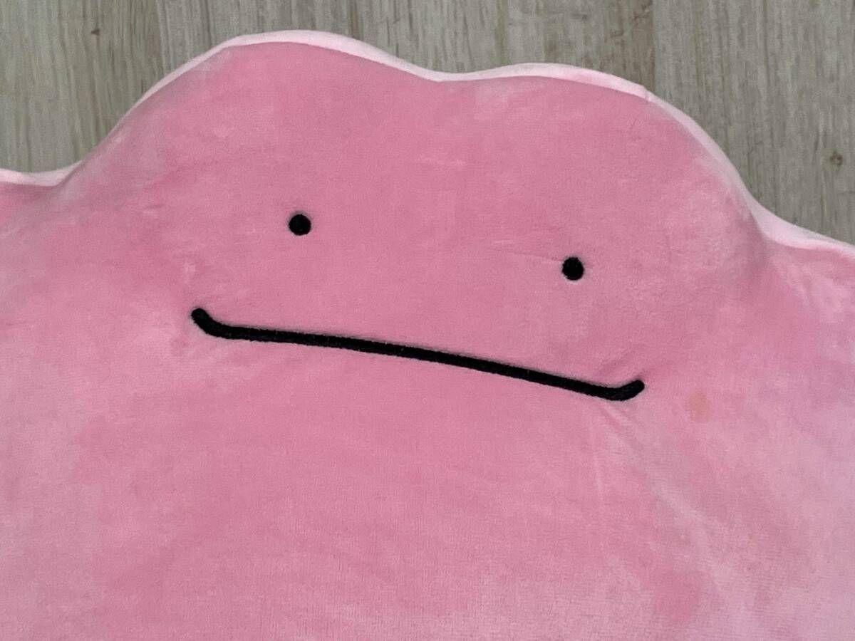 ポケモン - メタモン もっちりぬいぐるみ　ちょうどいいサイズ Amazon.co.jp: ポケモンセンターオリジナル ちょうどいいサイズ