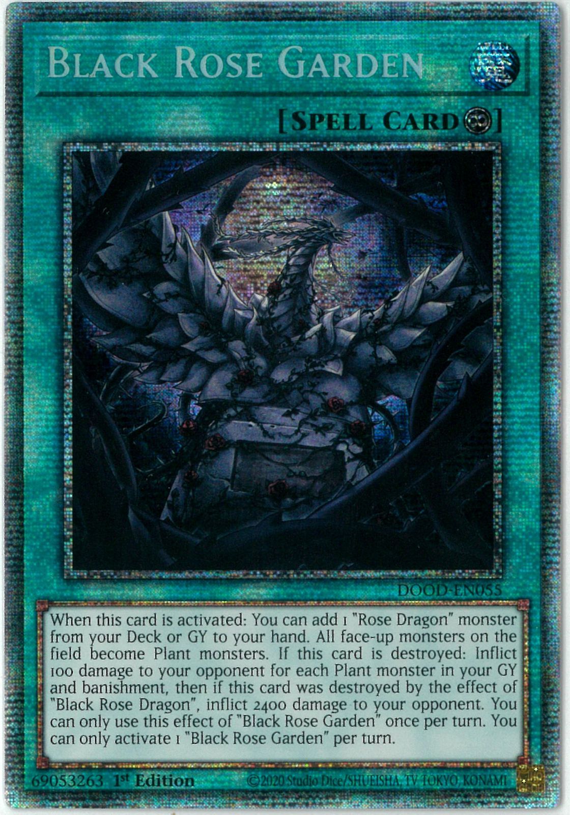 遊戯王 ブラック・ローズ・ドラゴン スターライト 英語版 遊戯王/英語