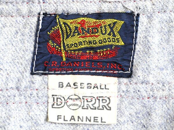 デッドストック 40s ビンテージ ■ DANDUX ウール 半袖 ベースボール
