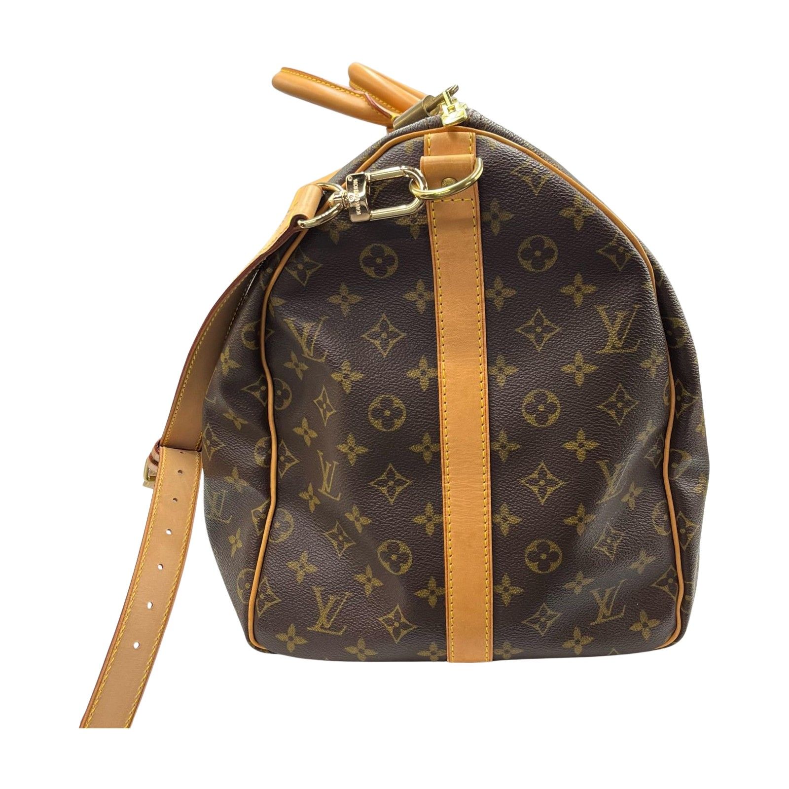 モノグラムキャンバス ブラウン