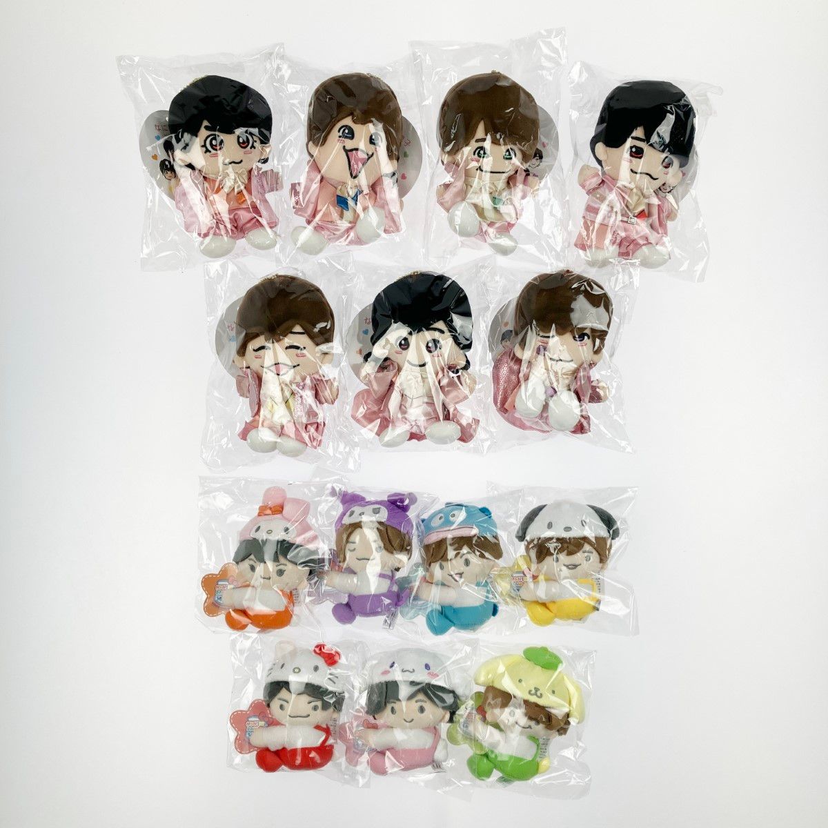 ▽▽ ▽▽ なにわ男子 初心LOVE ちびぬい & サンリオコラボ クリップ 