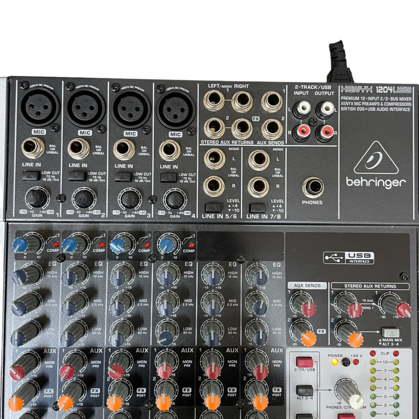 behringer XENYX 1204USB アナログミキサー - メルカリ