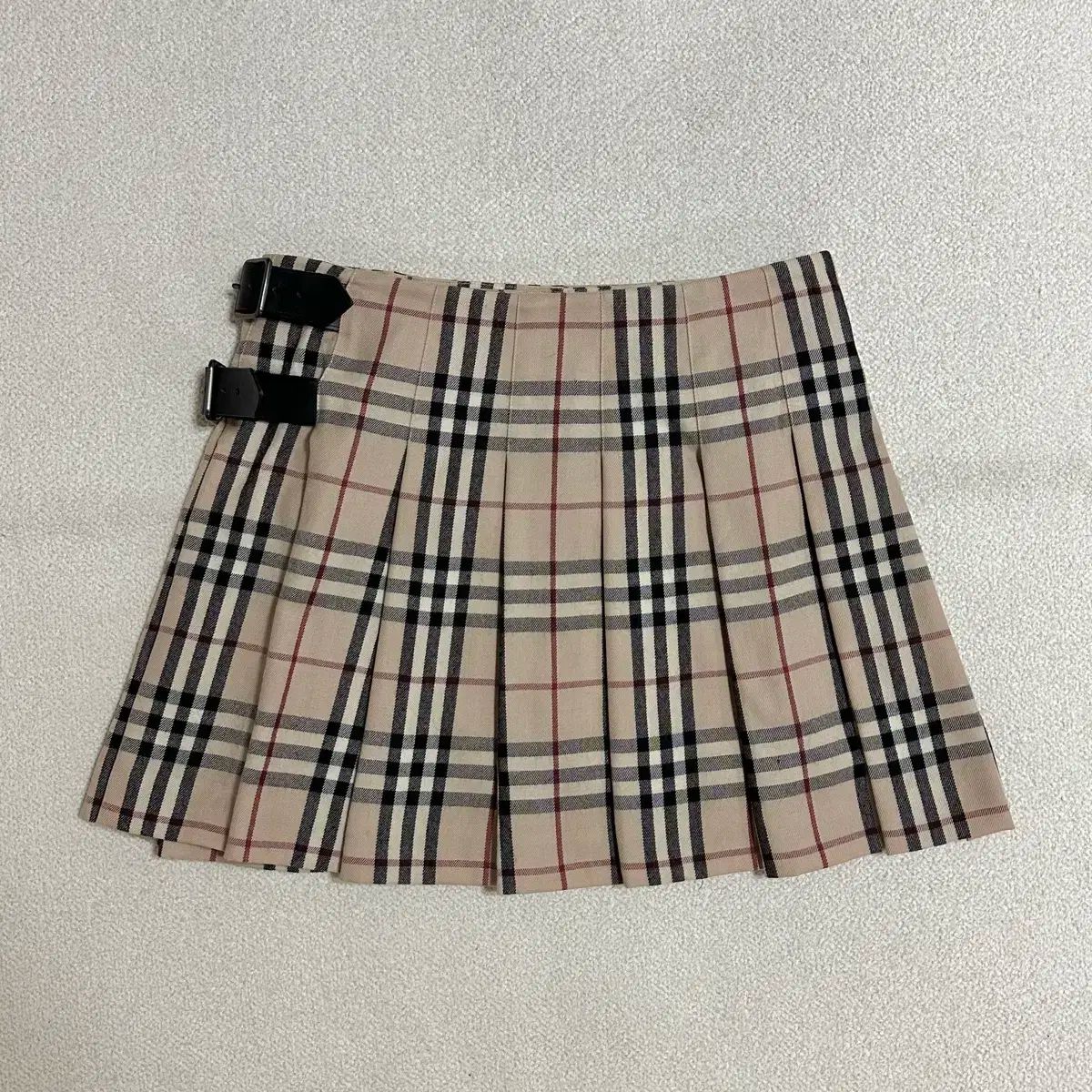 BURBERRY バーバリー ノヴァチェック チェック ラップ Rab ラブ スカート