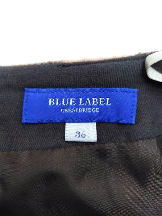 ブルーレーベルクレストブリッジ BLUE LABEL CRESTBRIDGE シャギー