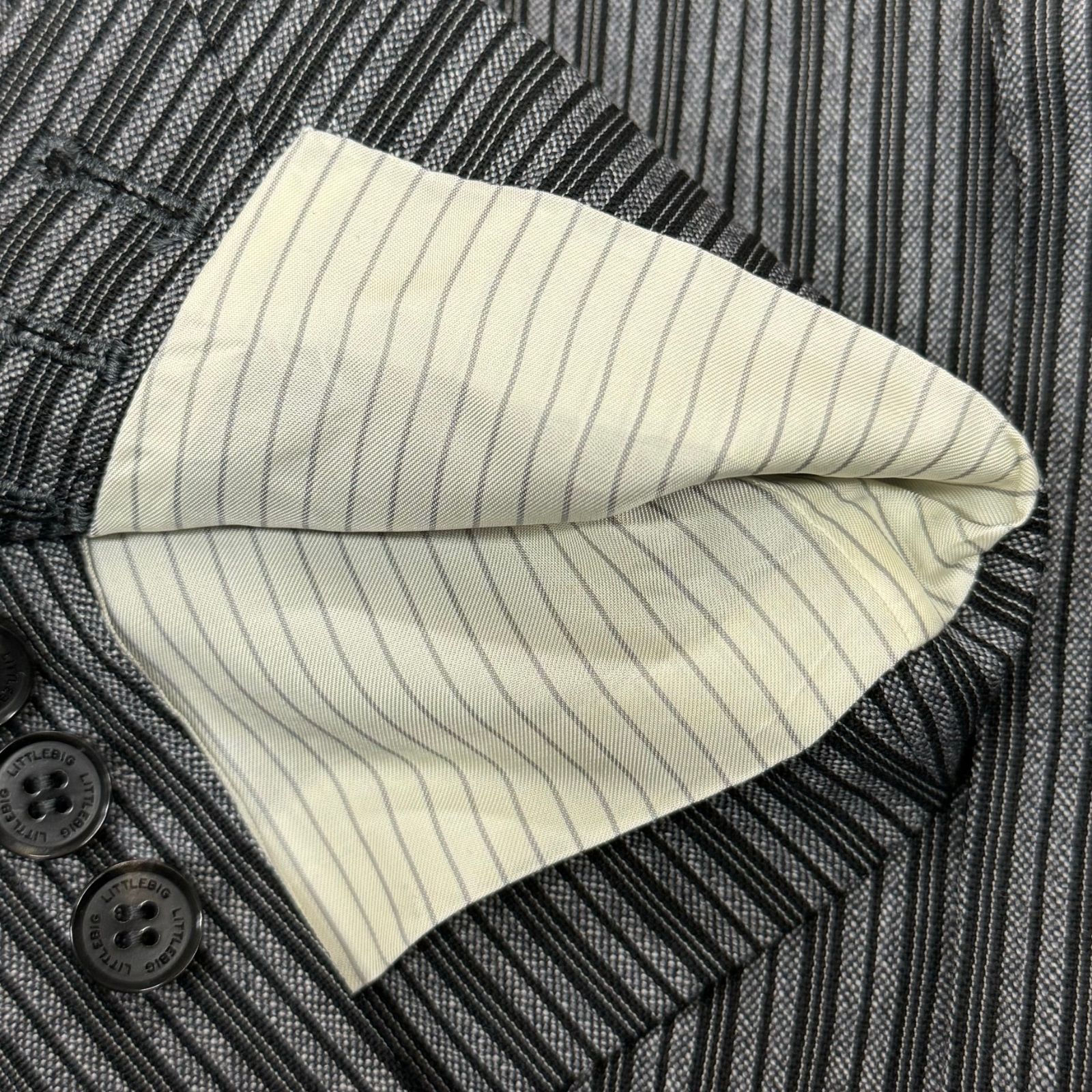 定価96800円 新品 LITTLEBIG 23SS Stripe 6B Jacket ストライプ 6B 