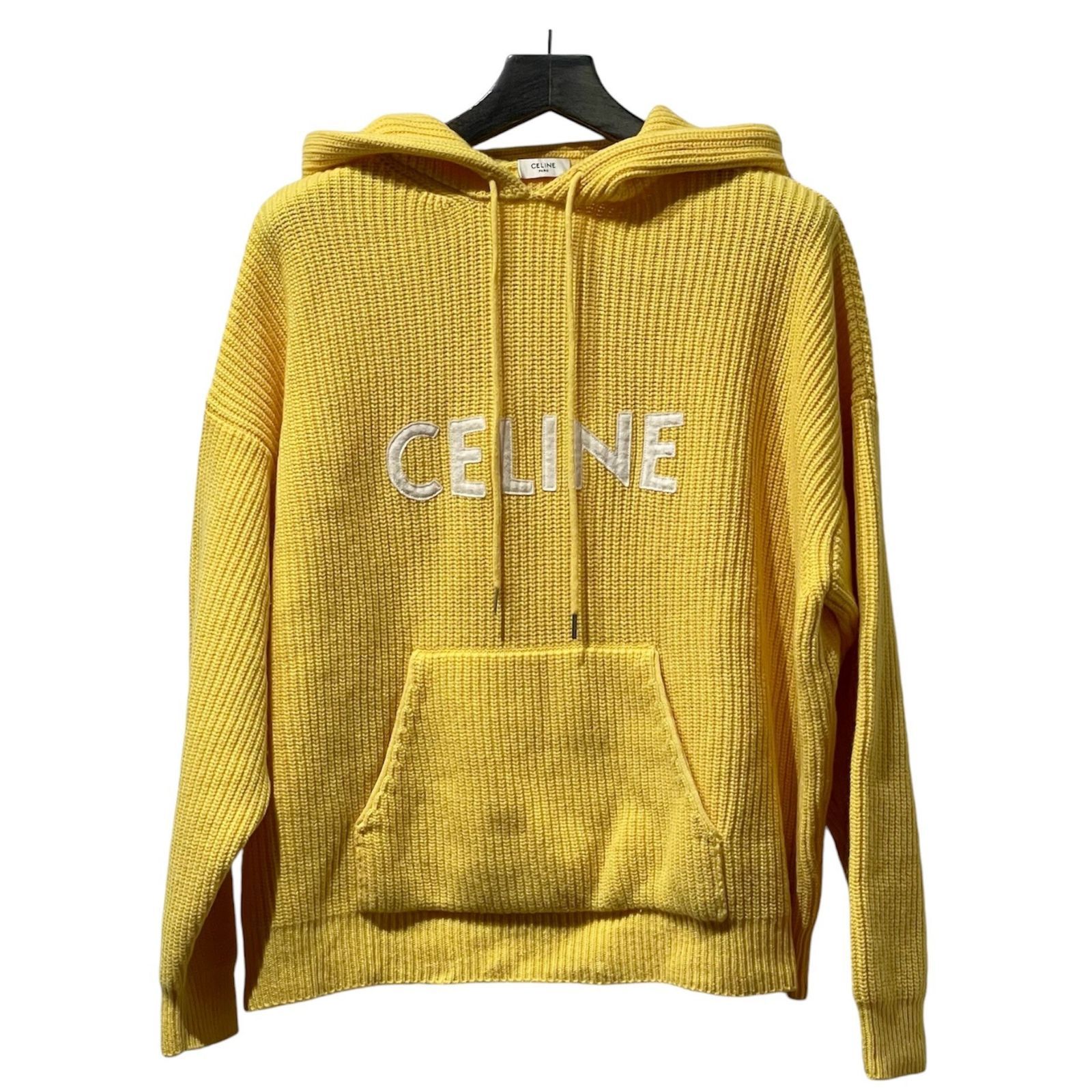 CELINE イエローフーディ