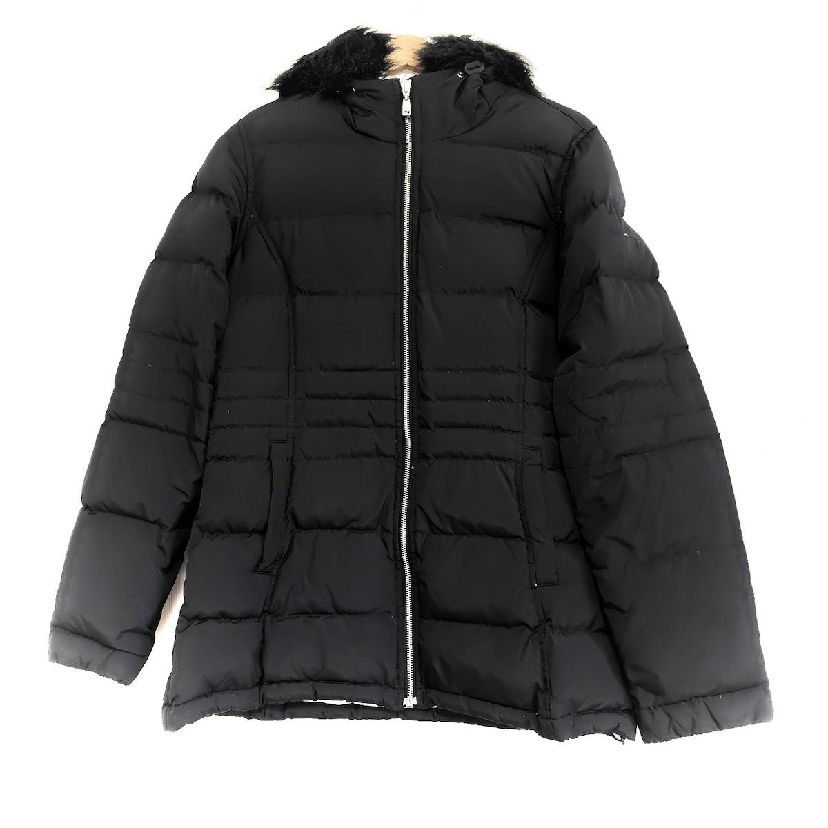 TOMMY HILFIGER トミーヒルフィガー ダウンコート サイズS|P S レディース - 黒 長袖|冬