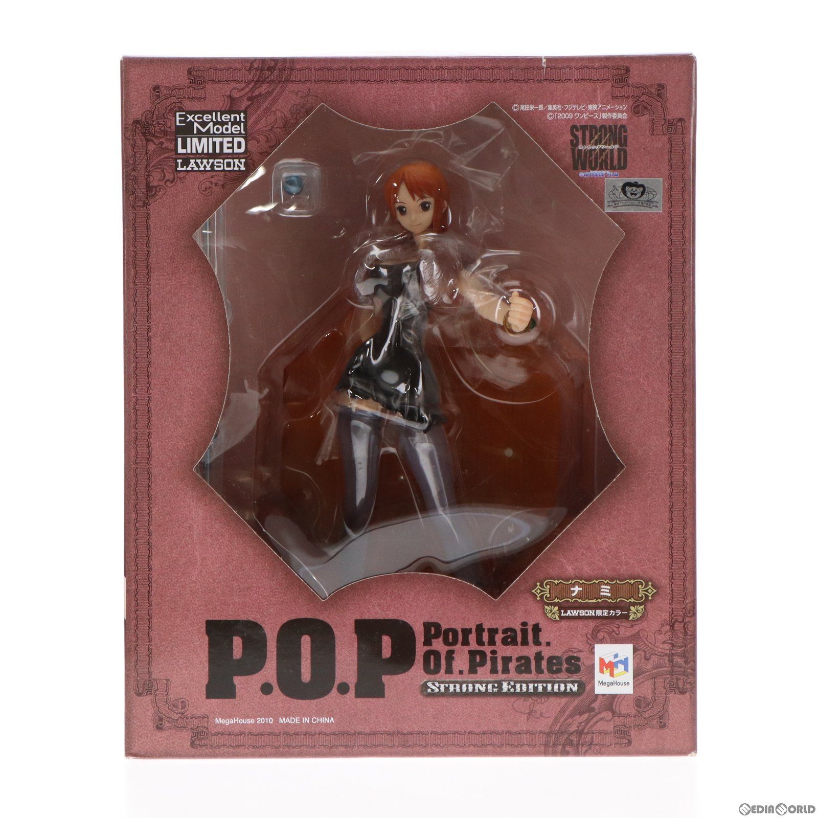 Portrait.Of.Pirates P.O.P STRONG EDITION ナミ ローソン限定カラー ONE PIECE(ワンピース) 1/8 完成品 フィギュア メガハウス
