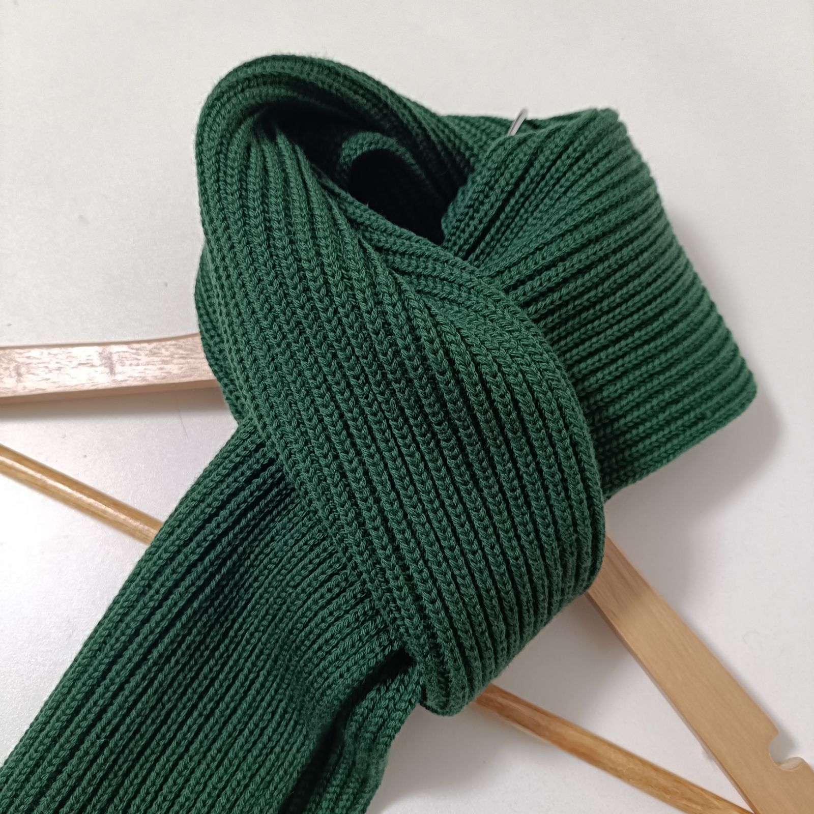 バトナー BATONER ソリッドウールマフラー グリーン BATONER | SOLID WOOL MUFFLER - CHANTILLY-2F