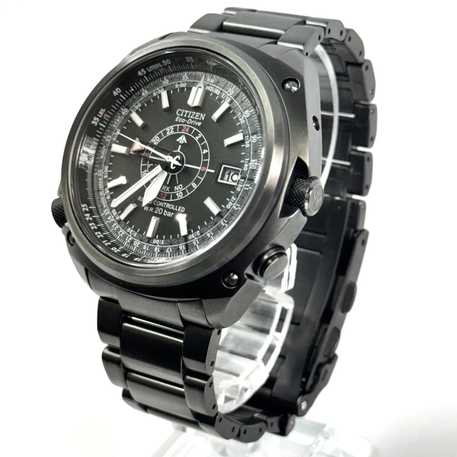 シチズン CITIZEN プロマスター PMD56-2973 H117-T012558 エコドライブ ラジオコントロール デイト表示 黒  チタン|mercariメルカリ官方指定廠商|Bibian比比昂代買代購