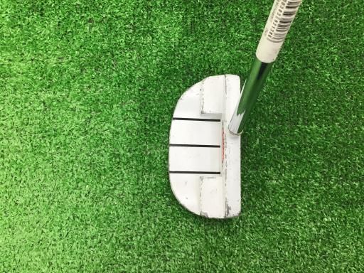 テーラーメイドパター レッドライン デイトナ ３４インチ ダークシルバー スーパーストロークグリップ装着 左用\u2022レフティ] テーラーメイド デイトナ レッドライン パター 34