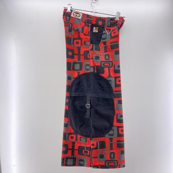 中古】STUKA バギーショーツ 総柄 レッド 30 ストゥーカ[24