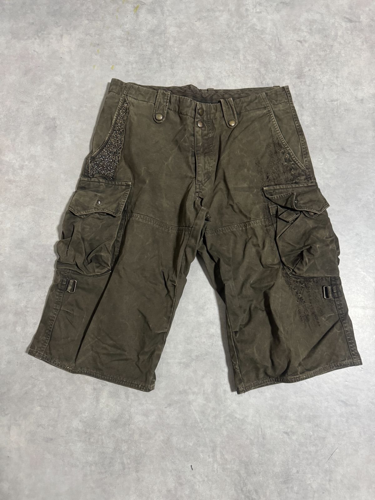 キミノリモリシタ/kiminorimorishita】カーゴショートパンツ【h