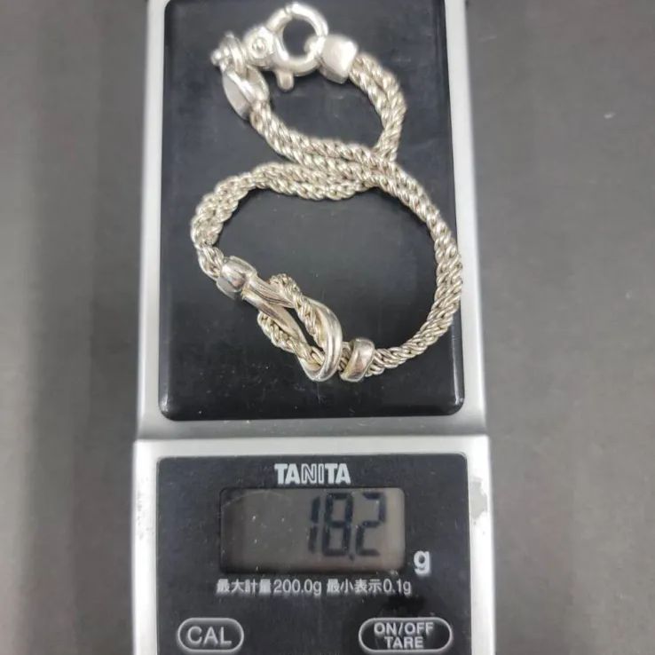 ✨美品✨Tiffany&Co. ティファニー　カーブドハートブレスレット　保存袋 ティファニー Tiffany&Co. ダブルループ シルバーブレスレット