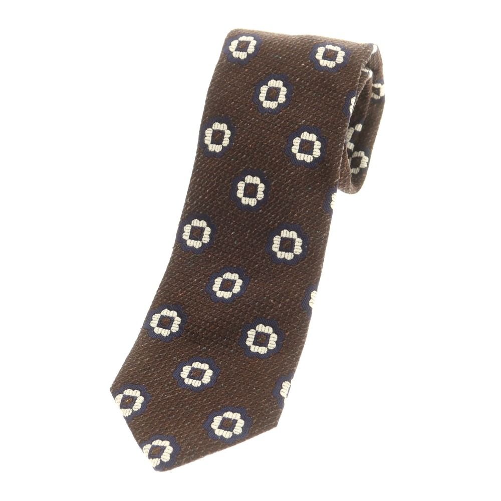 Altea アルテア 新品ネクタイ イタリア製 13 altea ⁄ アルテア｜チェック柄ウールフランネルネクタイ