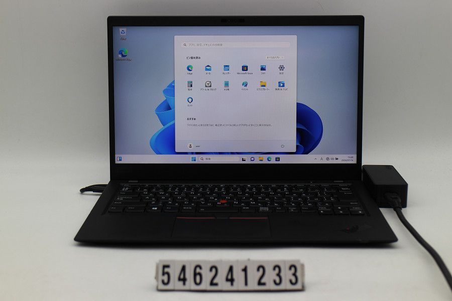 Lenovo ThinkPad X1 Carbon 6th Gen Core i5 8350U 1.7GHz/16GB/256GB(SSD)/14W/FHD(1920x1080) タッチパネル/Win11 【546241233】