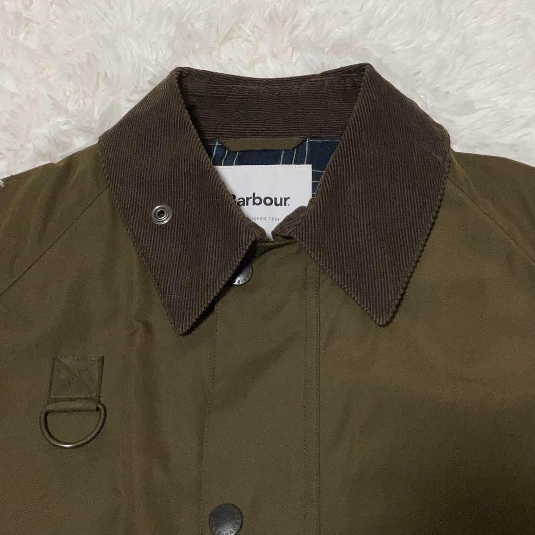 【人気モデル】バブアー 襟コーデュロイ L ノンオイル スペイジャケット本日まで Barbour 9/14プレミアム会員+5% バブアー スペイ ノンワックス