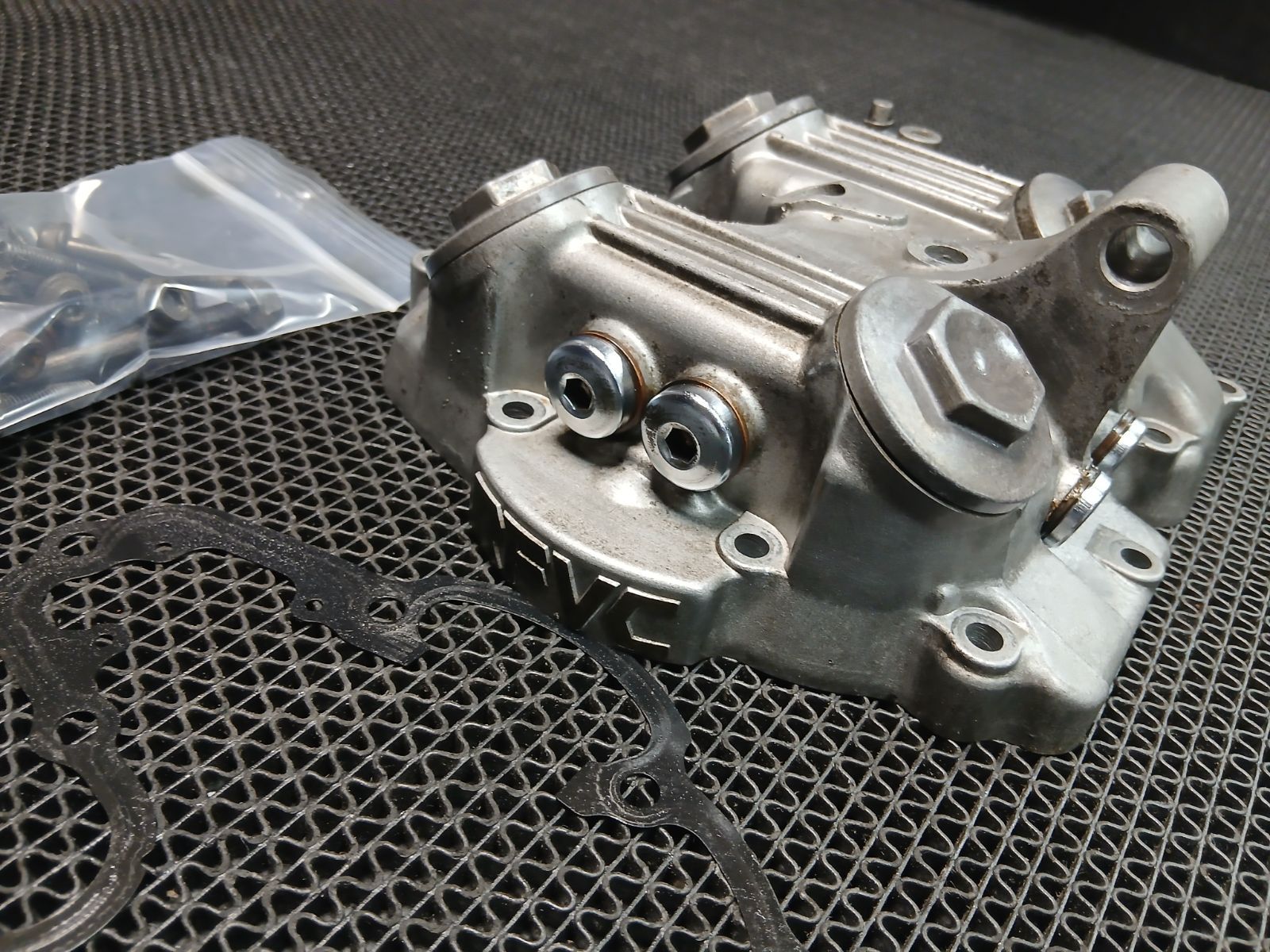 XLR250 MD22 MD17E RFVC エンジン シリンダーヘッド カバー ホンダ XLR250 BAJA】シリンダーヘッドカバー＆タペットロッカーアーム