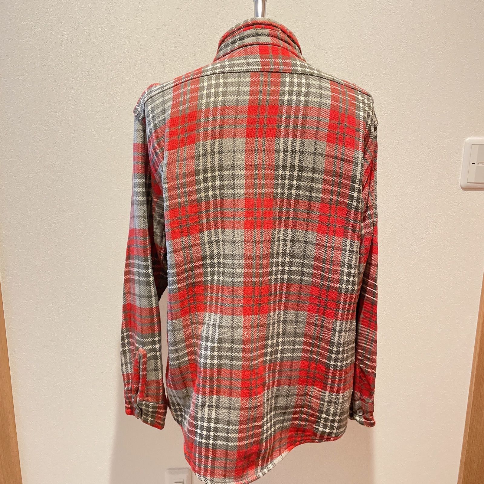 【King Kole】70's 古着 RED チェック WORK SHIRT 195870291-front-pdp?fmt=jpeg&