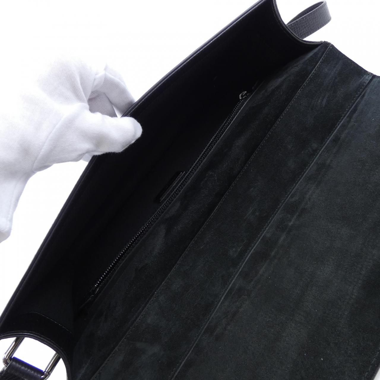 栃木レザー ピーナッツインレイスタッズベルト ブラック 昭南