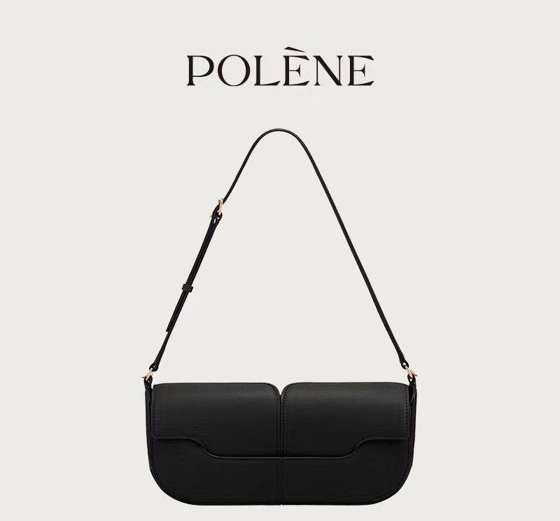 【POLENE】Osmoエディション ブラック スムースエクリュステッチ Polène | 手袋 - Osmo - ブラック スムース エクリュステッチ