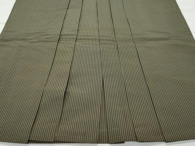  平和屋着物 男性 馬乗り袴 神代仙台平 間道 正絹 vf 袴 着物 浴衣