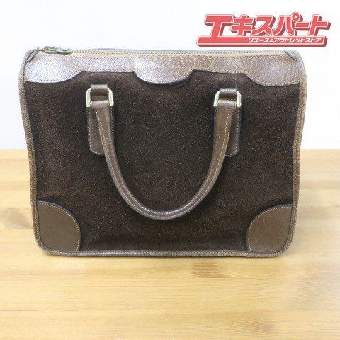 GUCCI グッチ Old GUCCI オールドグッチ スエード ボストンバッグ ミニ  