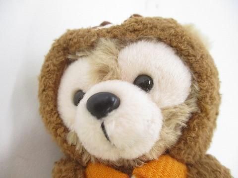 ディズニー ダッフィー 秋のぼうけん ぬいぐるみバッジ タグ付き