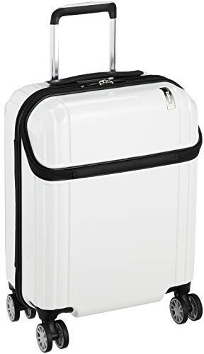 ホワイトカーボン [トラベリスト] スーツケース ジッパー トップオープン 機内持ち込み可 76-30480 保証付 35L 53 cm 3.3kg ホワイトカーボン