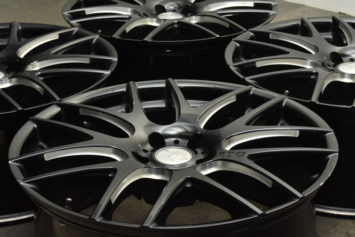 カスタム用に BALKEN BTC basic 20in 8.5J 33 PCD114.3 4本セット クラウン アルファード スカイライン エルグランド ヴェゼル 可