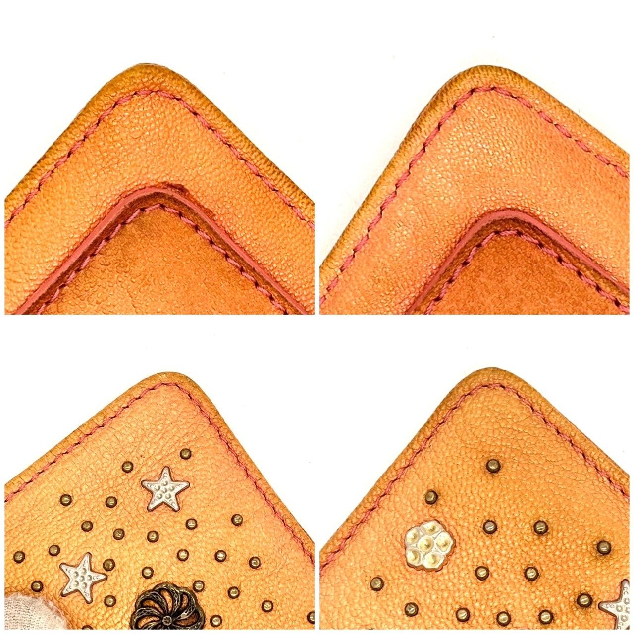 【JIMMY CHOO】カードケース コインケース オレンジ ジミー チュー JIMMY CHOO NANCY UUF 小銭入れ ナンシー メンズ