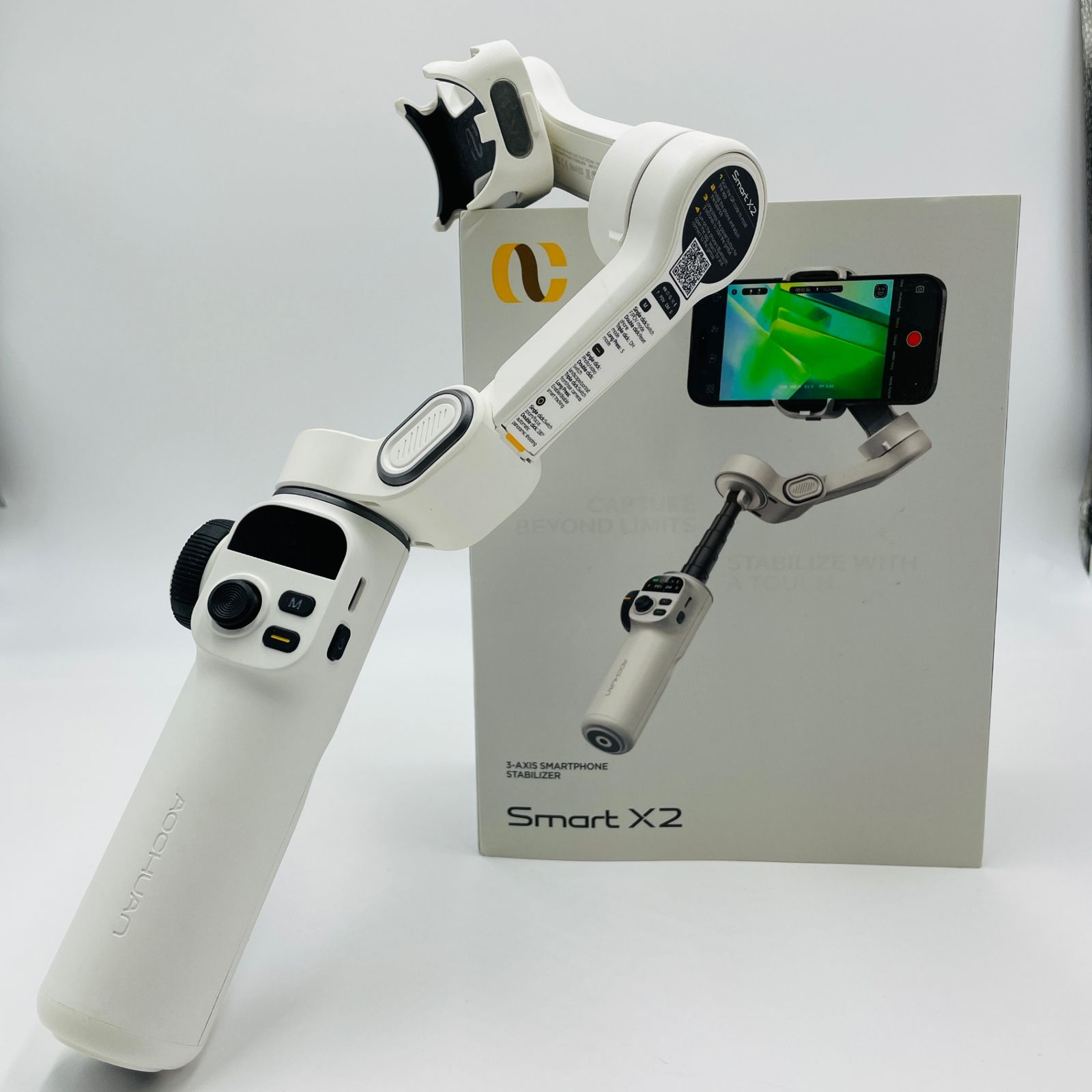 AOCHUAN Smart X2 ジンバルスタビライザー【C4387-60】 - メルカリ