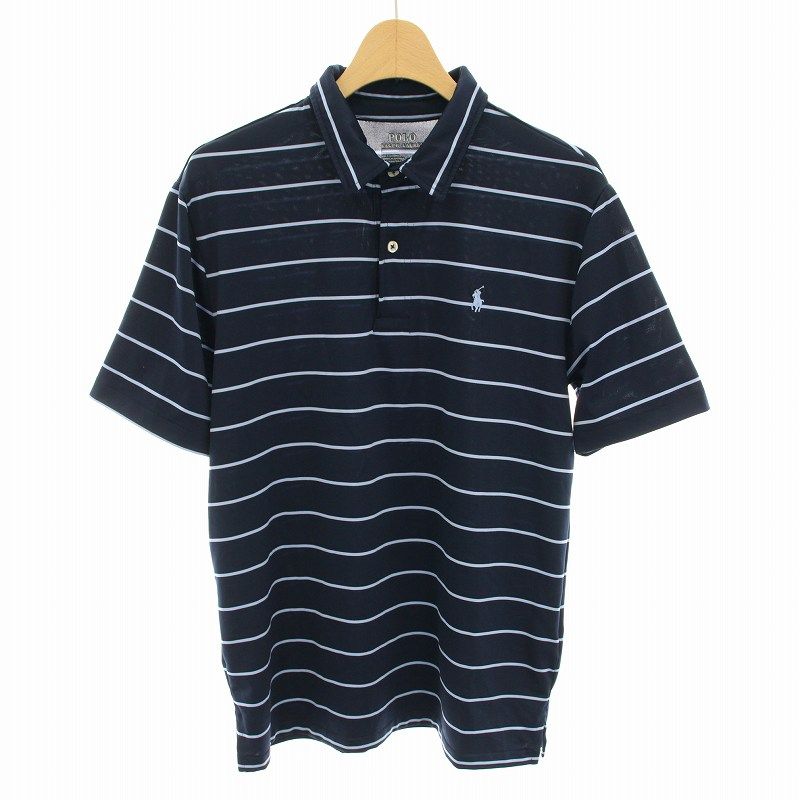 【新品】POLOラルフローレンポロシャツ半袖ボーダーM POLO ラルフローレン メンズボーダー 半袖ポロシャツ 半袖ポロ