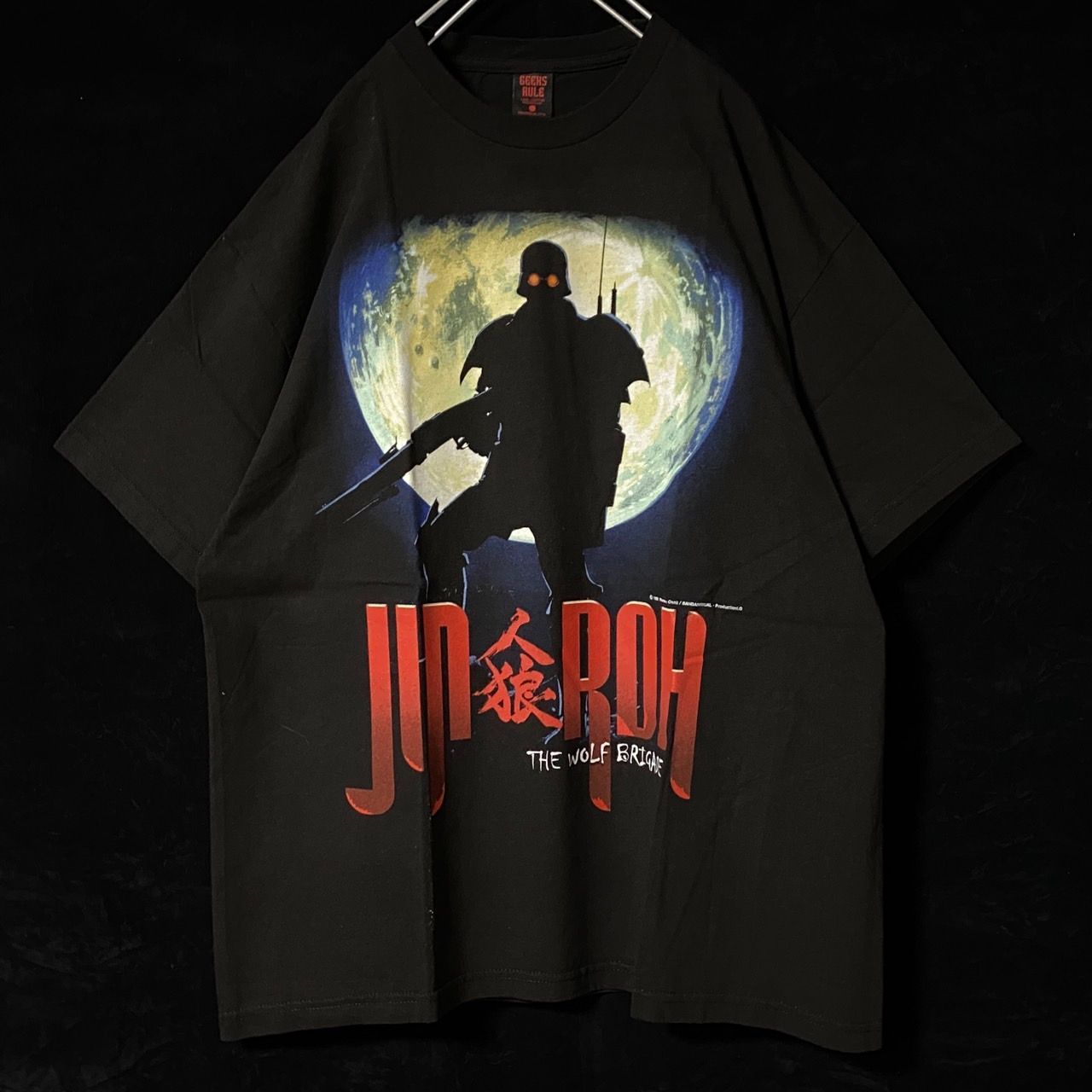 美品 貴重なXL GEEKS RULE 人狼 JIN-ROH 伏一貴 Tシャツ アニメT