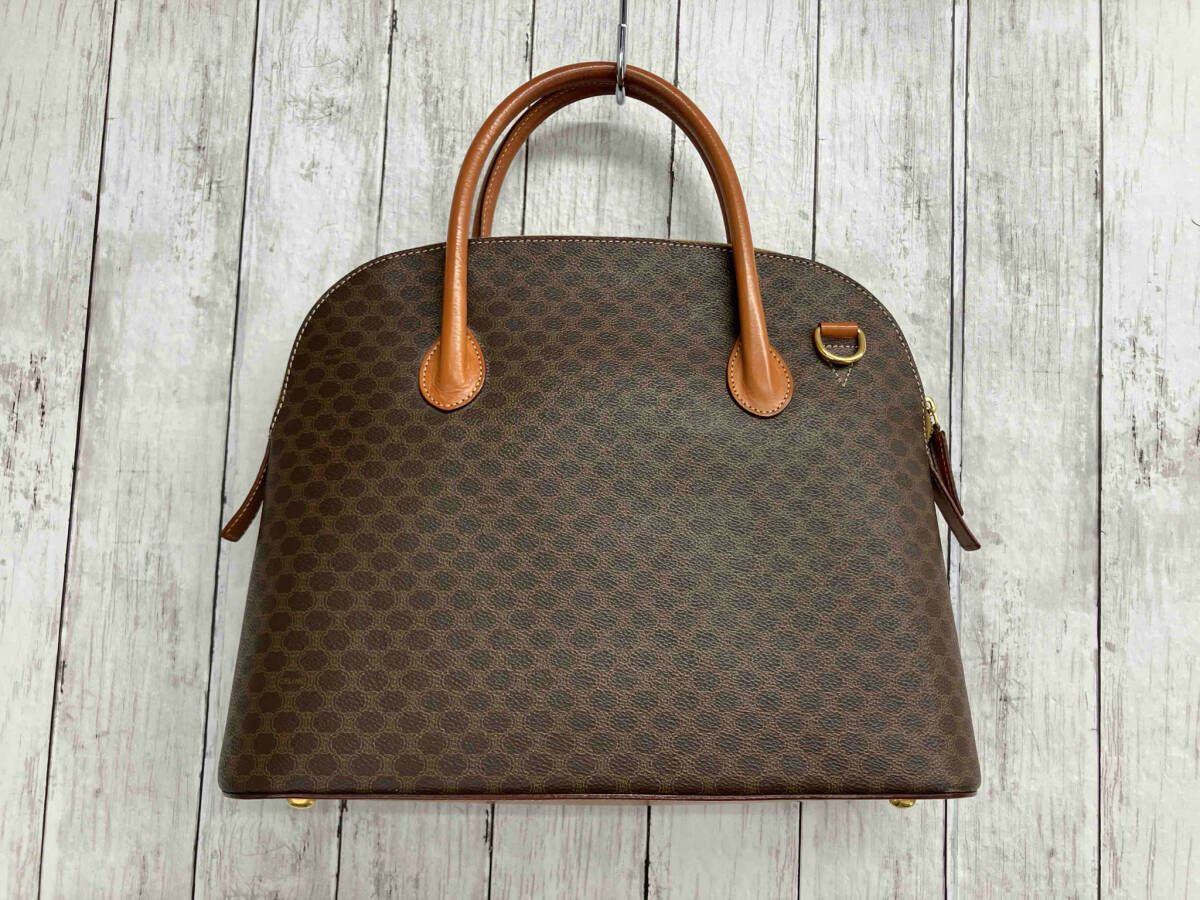 CELINE|セリーヌ|ハンドバッグ|M95|マカダム|2way|ブラウン