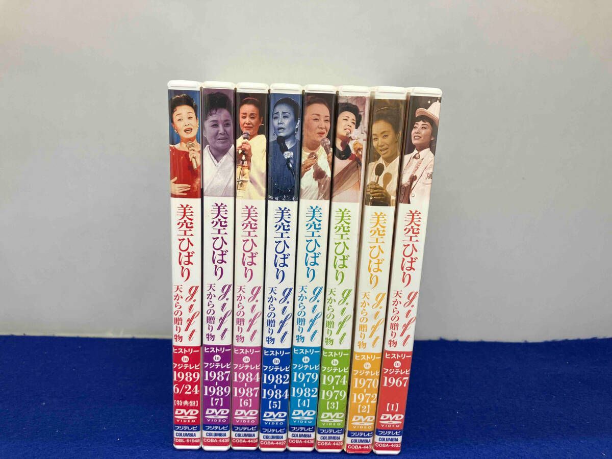 美品 美空ひばりヒストリー DVDボックスセット 1967-1989 美空ひばりヒストリー DVDボックスセット 1967-1989