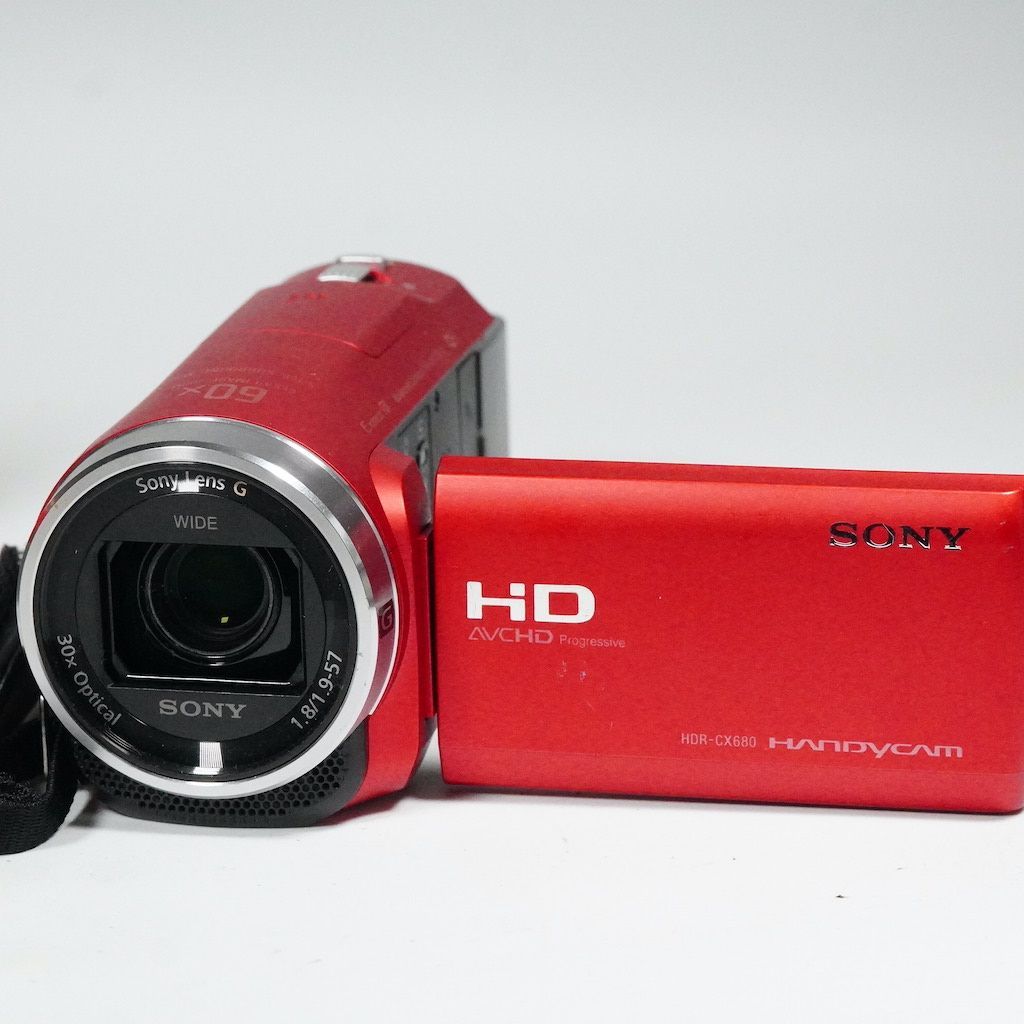 SONY ソニー HDR-CX680 レッド 返金保証 |2267