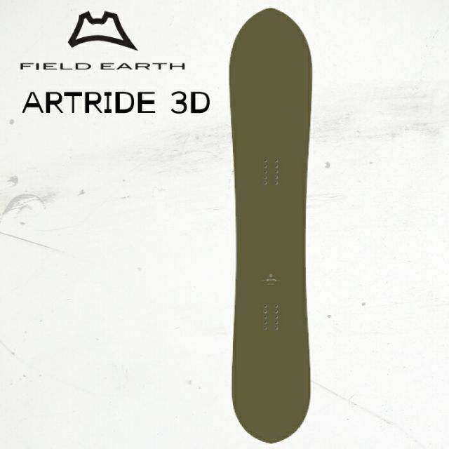 スノーボード 板 24-25 フィールドアース FIELD EARTH 3D ARTRIDE LINE