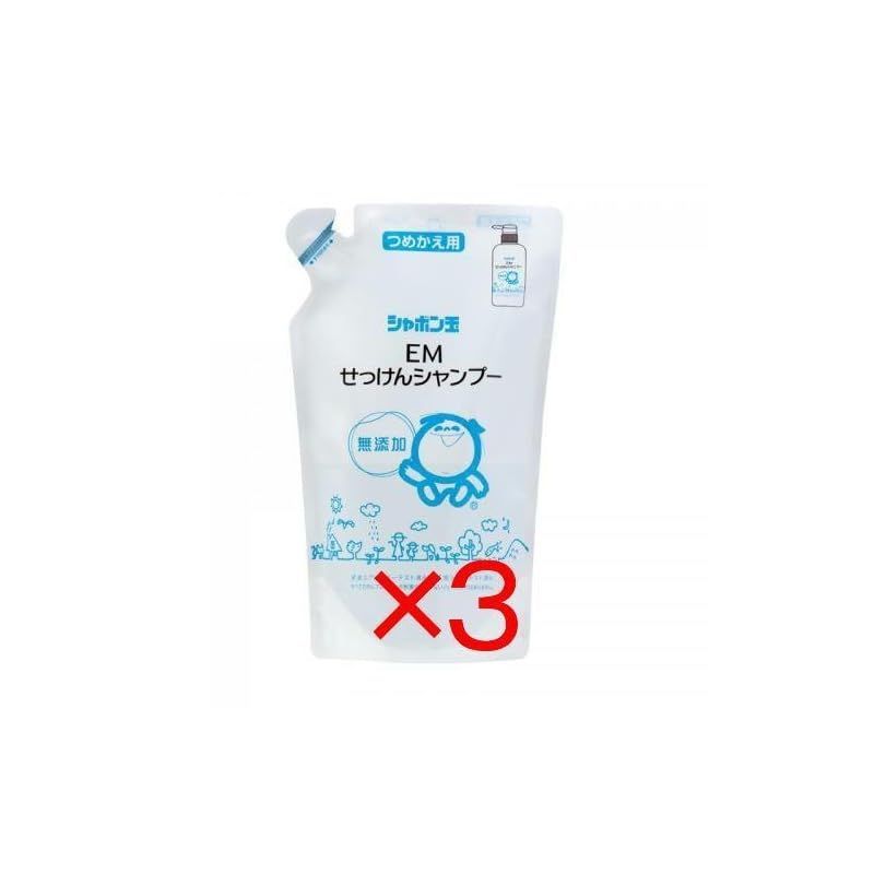 ＥＭせっけんシャンプー 詰替用袋入 420ml （３袋セット）