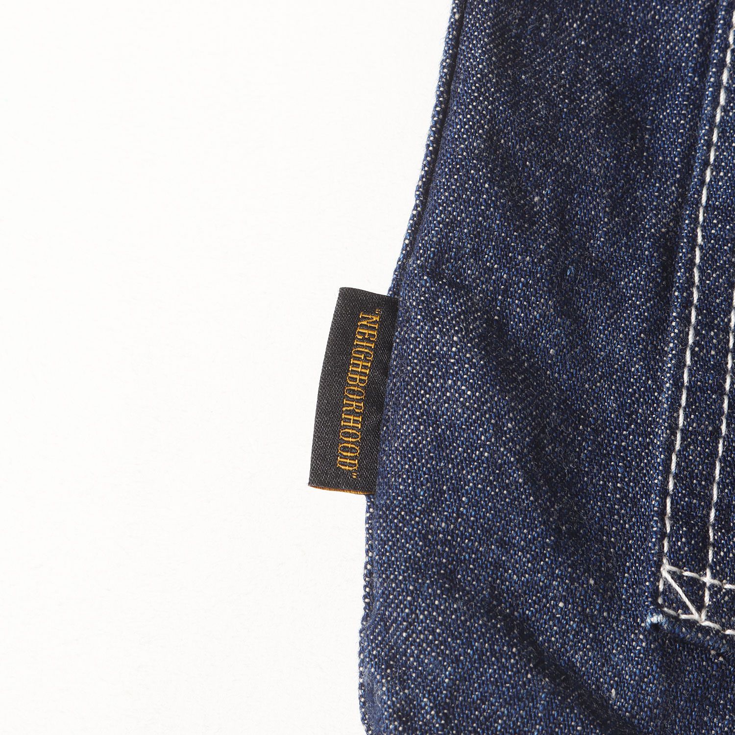 NEIGHBORHOOD カバーオール　ダメージ加工デニム　サイズＬ NEIGHBORHOOD カバーオール ダメージ加工デニム サイズL NEIGHBORHOOD