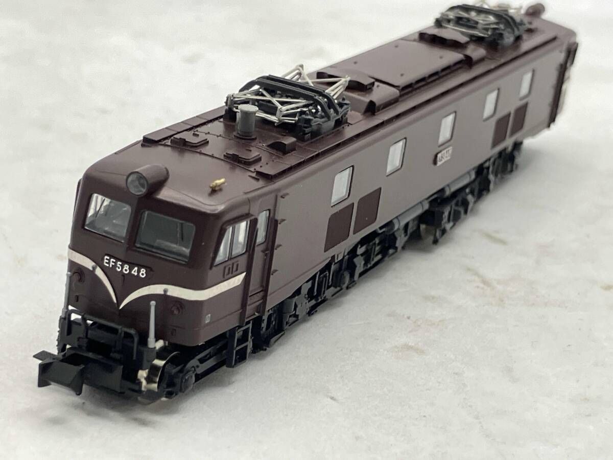 KATO Nゲージ EF58 初期形大窓 茶 つばめ・はとヘッドマーク付 3020-