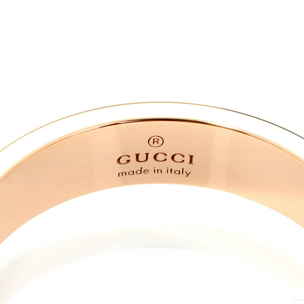グッチ ジージー アイコン リング 指輪 K18 11号 GUCCI 中古  