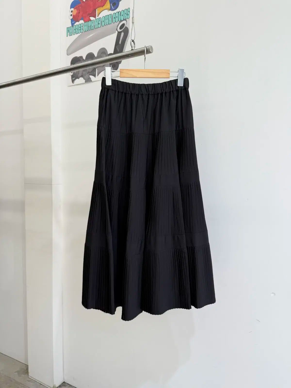 ビアズリー カラーネップジャンパースカート ブラック系 サイズ0